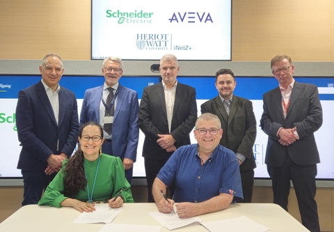 AVEVA, Schneider Electric and Heriot-Watt University to explore digital twin technologies for net zero energy and transport infrastructure